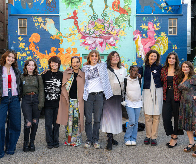 “Commons” by Shahzia Sikander Mural Dedication Recap